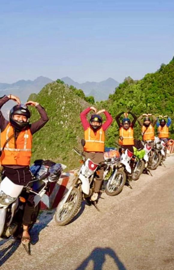 Sun Ha Giang Hotel-Tours-Motorbike Rental Bagian luar foto